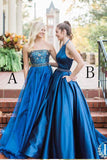 A Line Long Prom Dress,New Cheap Evening Dress HZ0509