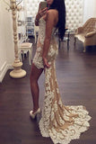 Low Evening Dress Party Gown,Sexy Lace Sweetheart Mermaid Prom Dresses,Formal Gown HZ0509