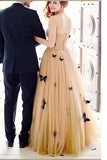Long Butterfly Sweetheart Ruffles Wedding Dresses Bridal Gown HZ0509