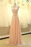 Made Appliques Long Prom Dress Evening Dress HZ0509