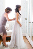 Beach Coast Wedding Dresses,Lace A Line Tulle Bridal Dresses For Beach Wedding HZ0509