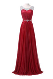 Long Beading Sparkly Modest A-line Floor Length Prom Dresses HZ0509