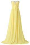 Chiffon Beaded Strapless Lace Up High Low Pregnant Prom Dresses HZ0509