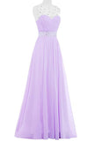 Violet Chiffon Beading Cheap Elegant Long High Low Prom Dresses HZ0509