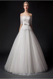Elegant Big Puffy Lace Wedding Dresses With Sleeves HZ0509
