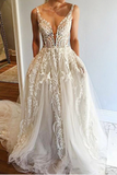 Strapless A Line Long Satin Prom Dresses With Split HZ0509