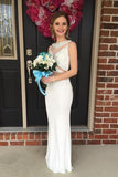 Sequin Shiny Long Elegant Beaded Mermaid Party Prom Dresses HZ0509