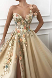 Beautiful Flower Prom Dress, Best Online Cheap Party Dresses for Sale HZ0509