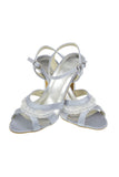 Handmade High Heel Ankle Strap Sandals For Girls HZ0509