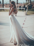 Sweetheart Lace Cheap Wedding Dress with Appliques HZ0509