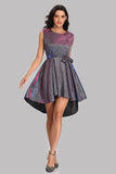 Line High Low Prom Dresses, Short Party Dress, Homecoming Dress HZ0509