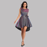 Line High Low Prom Dresses, Short Party Dress, Homecoming Dress HZ0509