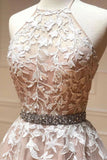 Lace Short Prom Dress Beadeing A Line Homecoming Dress HZ0509