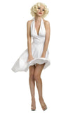 Line Sexy White Halter Sleeveless Knee Length Homecoming Dress HZ0509