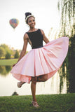 and Pink Short A Line Homecoming Dress,Graduation Dresses HZ0509