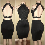 Lace Short Prom Dress, Tight Sexy Homecoming Dresses HZ0509