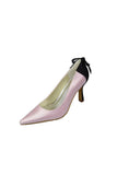 Pink And Black Handmade Close Toe Women Shoes For Prom HZ0509