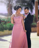 Long Off the Shoulder Evening Formal Dresses,Satin A line Party Dresses HZ0509
