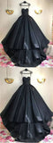 Ball Gown Sweetheart Sweep Train Prom Dress Long Evening Dress HZ0509