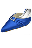 Pointed Toe Ankle Straps Beading High Heel Evening Party Shoes HZ0509