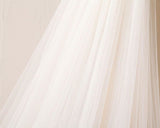 Long Embroidered Lace Cathedral Veil for Wedding HZ0509