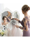 Sleeves Mermaid Lilac Sexy Long Bridesmaid Dress,Pretty Plus Size Bridesmaid Dress HZ0509
