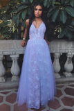 A Line Long Prom Dress Prom Dresses For Teens, Graduation Party Dresses HZ0509