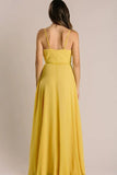 Wrap Maxi Dress by promfast center HZ0509