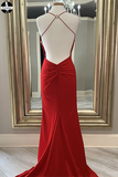 Red New Junior Prom Dress, Long Homecoming Dress for sale HZ0509