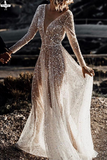 New 2025 Collection of Sparkle Wedding Dress for Sale, Cheap Wedding Dress Online HZ0509