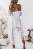 Sexy Lace A line Homecoming Dresses Spaghetti Straps Gowns HZ0509