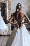 Beautiful Online Exquisite Sweetheart A line Bridal Dresses Appliqued Gowns for Sale HZ0509