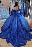 Ball Gown Detachable Long Sleeves Quinceanera Dresses Wedding Dresses HZ0509