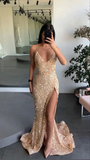 Engagement Spaghetti Straps Mermaid Long Prom Dresses,Evening Gown HZ0509