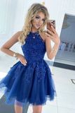 A Line Lace Homecoming Party Dresses HZ0509
