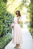 Sleeves Princess Ankle Length Summer Homecoming Dresses HZ0509